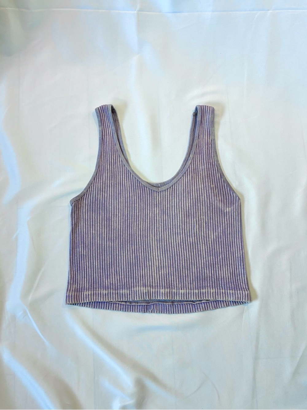 Aeropostale Ribbed Crop Tank Top
